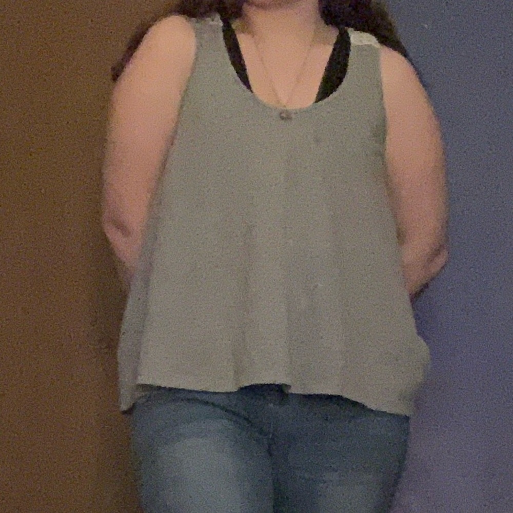 Gray dressy TankTop
